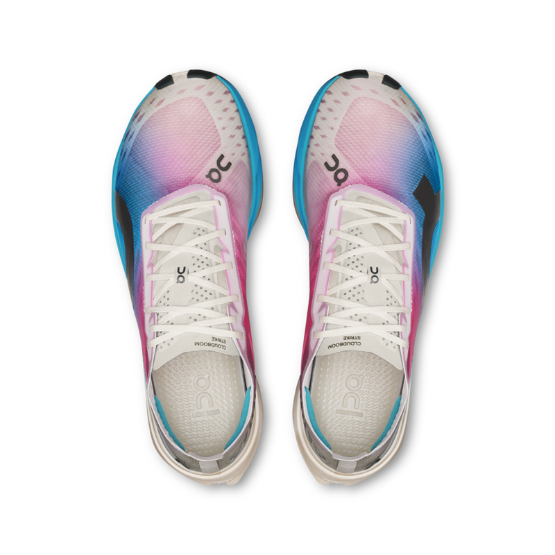 ON Cloudboom Strike Men's Racing Shoes - White Horizon-5