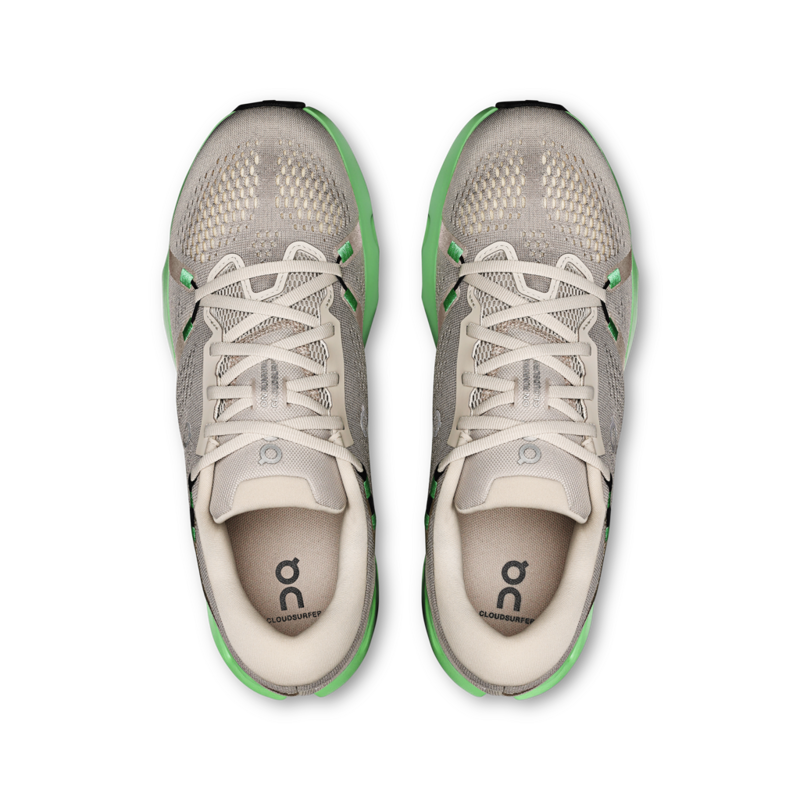 On Cloudsurfer 2 Men's Neutral Running Shoe Truffle Honeydew-4