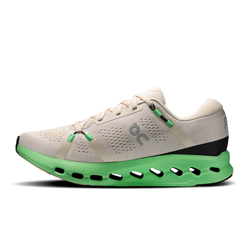 On Cloudsurfer 2 Men's Neutral Running Shoe Truffle Honeydew-6