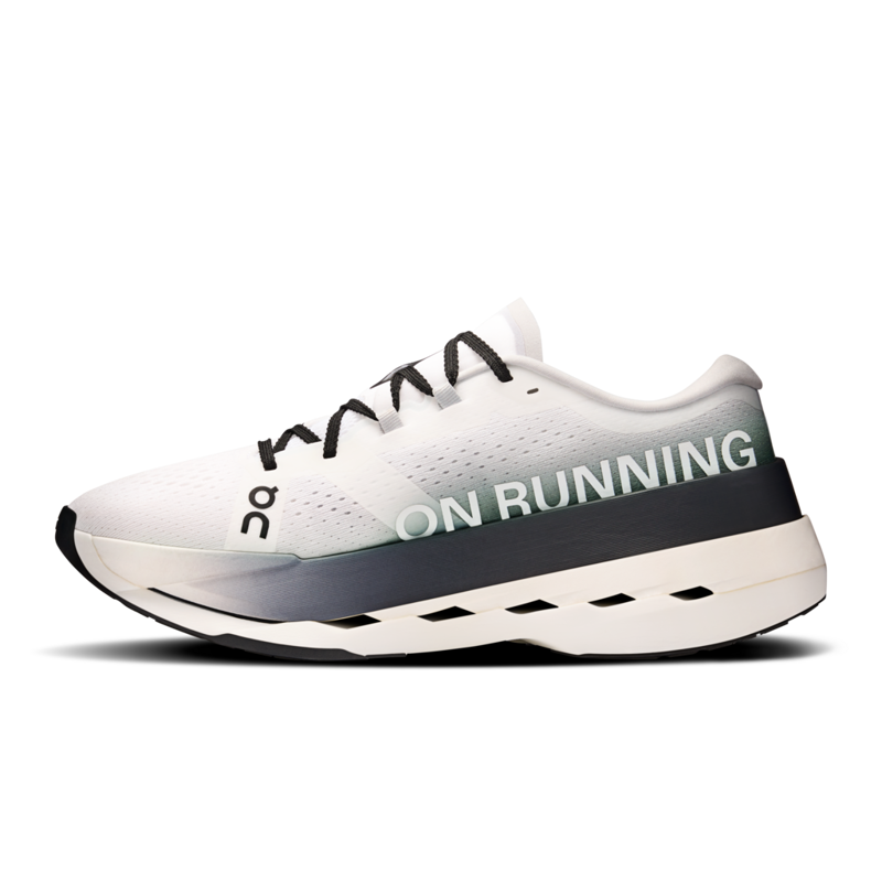On Cloudboom Max Men's Carbon Racing Running Shoe White Black-3