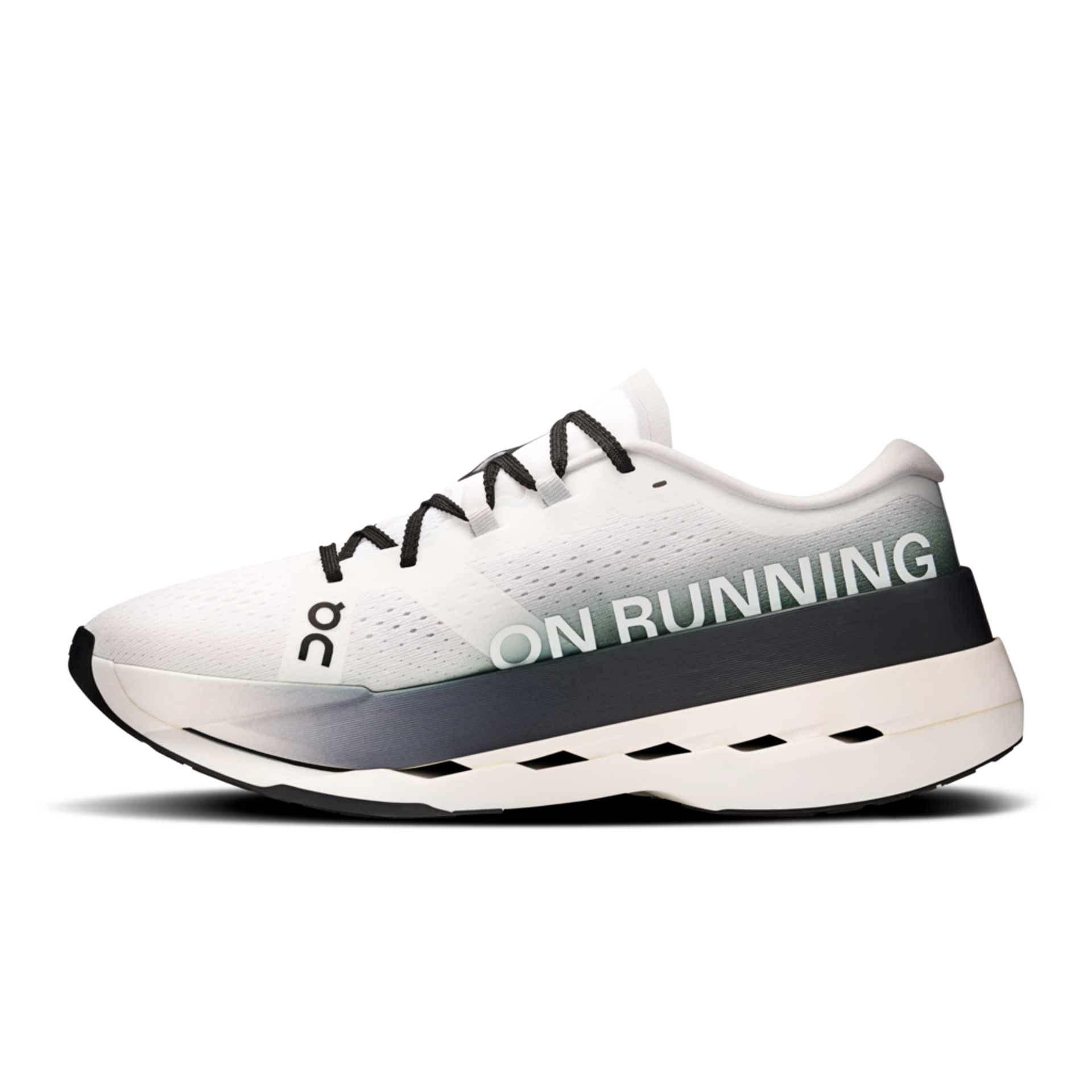 On Cloudboom Max Men's Carbon Racing Running Shoe White Black