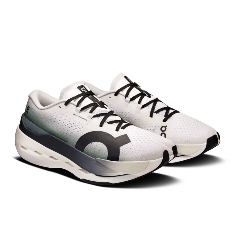 On Cloudboom Max Men's Carbon Racing Running Shoe White Black-1