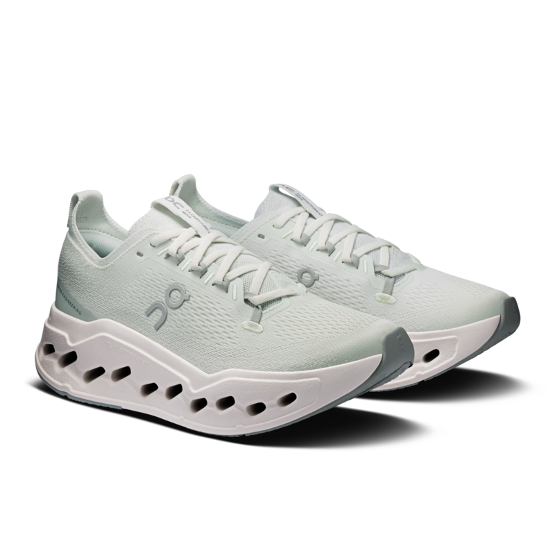 On Running Cloudsurfer Max Women's Running Shoes - Iceberg Ivory-1