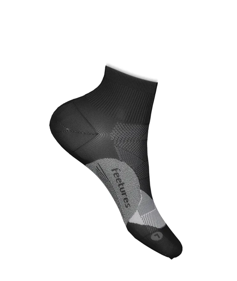 Elite Light Cushion Quarter Black