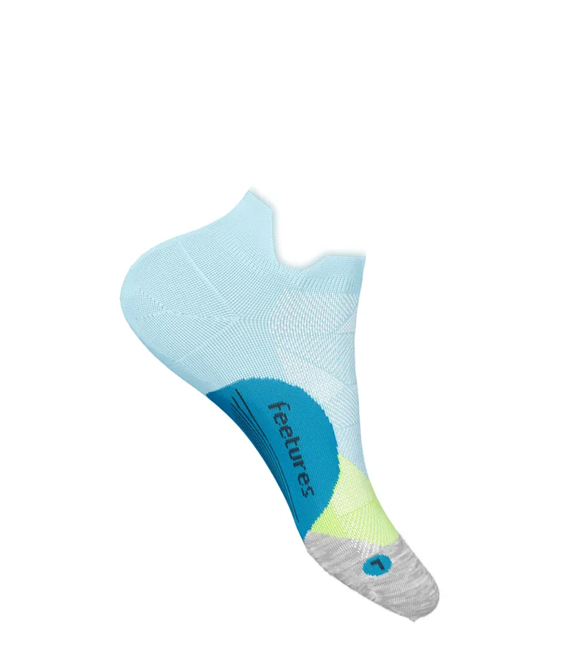 Elite Light Cushion No Show Tab Blue Crystal