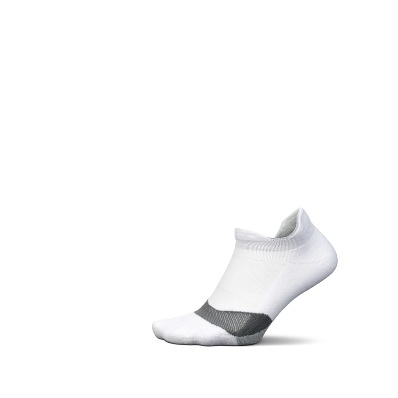 Elite Light Cushion No Show Tab White-1