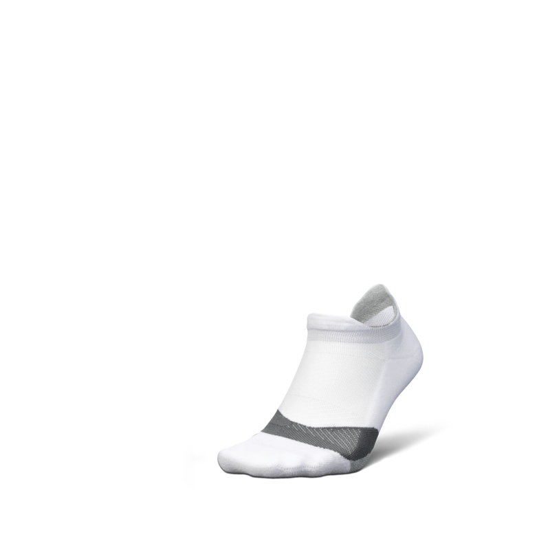 Elite Light Cushion No Show Tab White-4