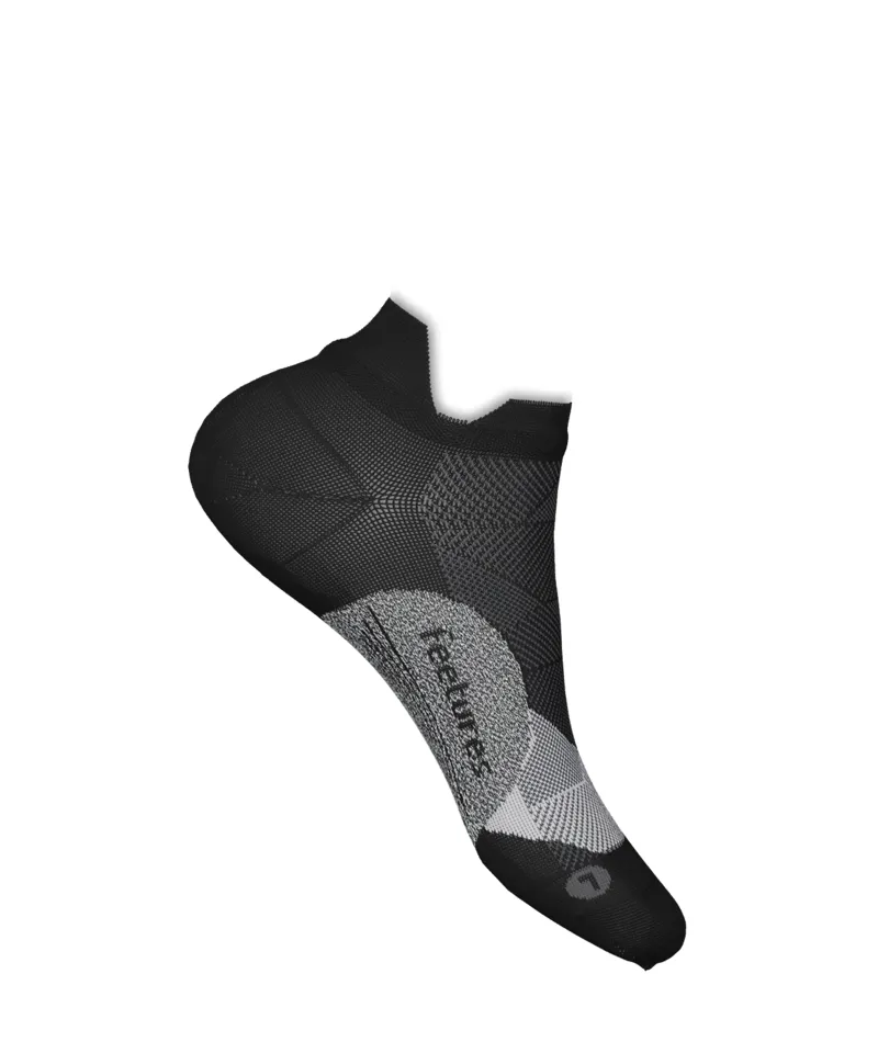 Elite Light Cushion No Show Tab Black