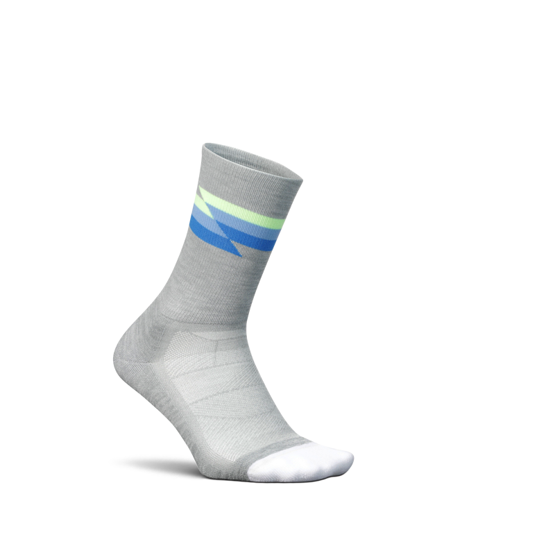 Elite Light Cushion Mini Crew Synthwave Gray-5