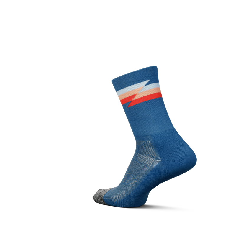 Elite Light Cushion Mini Crew Synthwave Blue-8