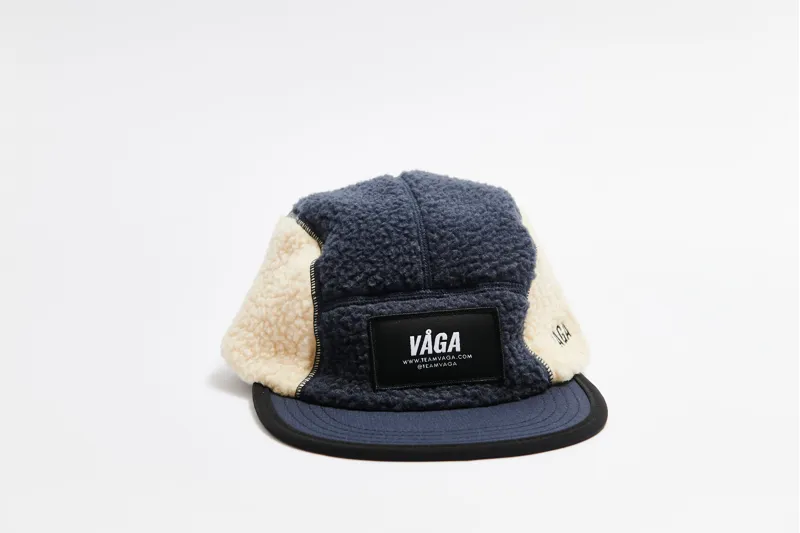 Teddy Fleece Cap Navy Off-White-1