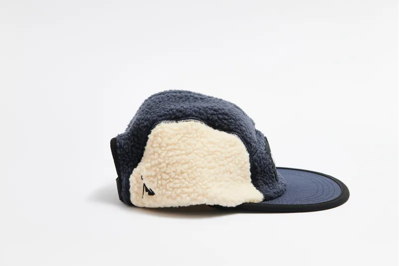 Teddy Fleece Cap Navy Off-White-2