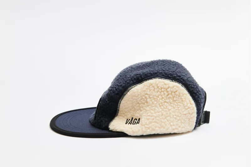 Teddy Fleece Cap Navy Off-White-3