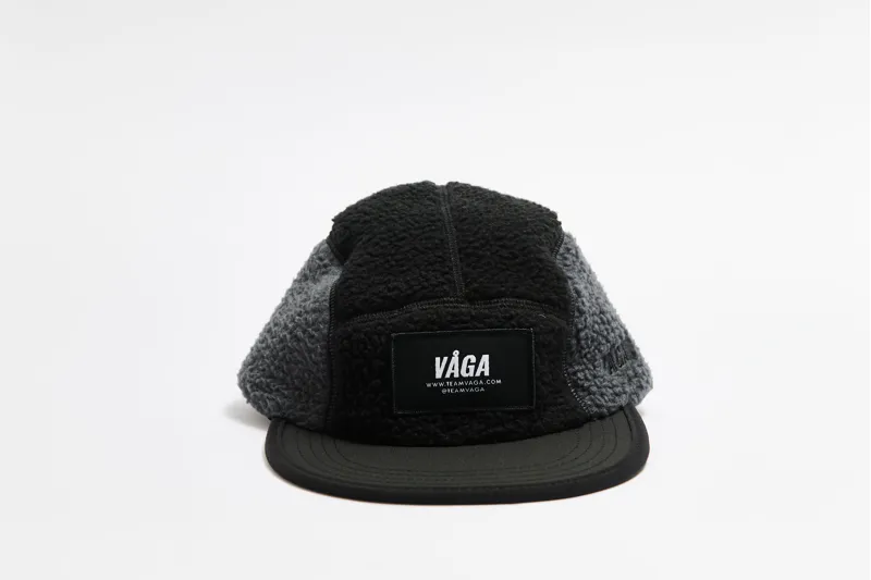 Teddy Fleece Cap Black Charcoal
