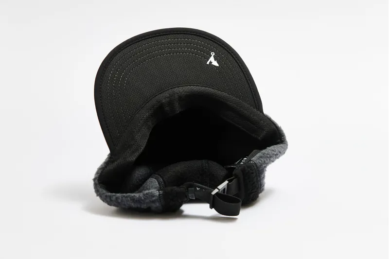 Teddy Fleece Cap Black Charcoal-3