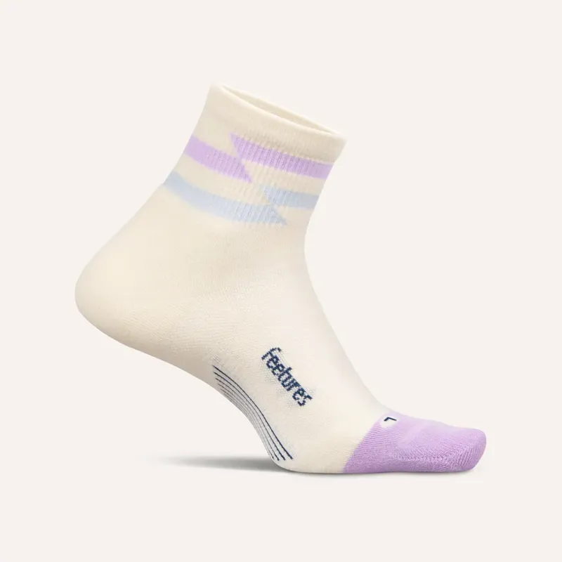Feetures Elite Max Cushion Quarter Running Socks - Soft Track