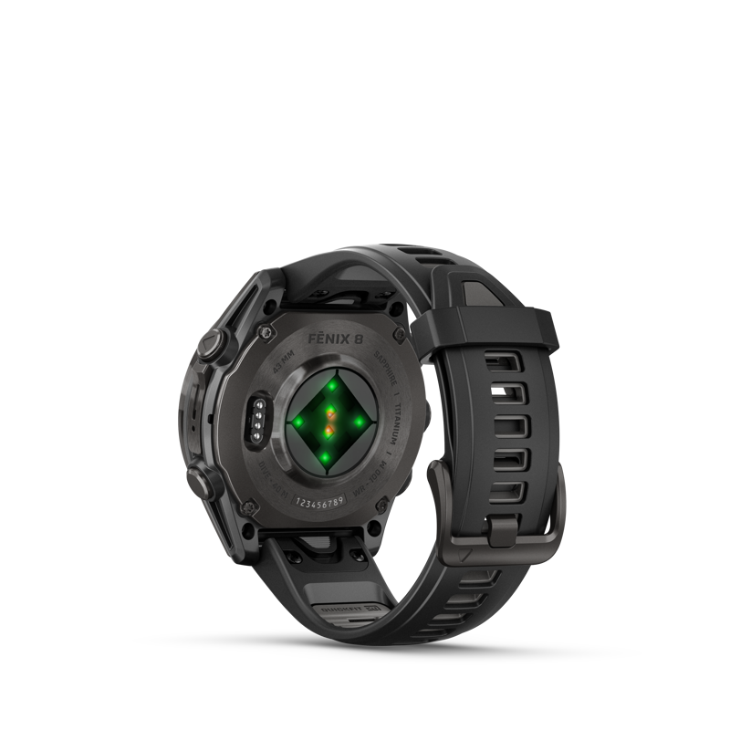 Fenix 8 43 mm AMOLED  Sapphire Carbon grey-3