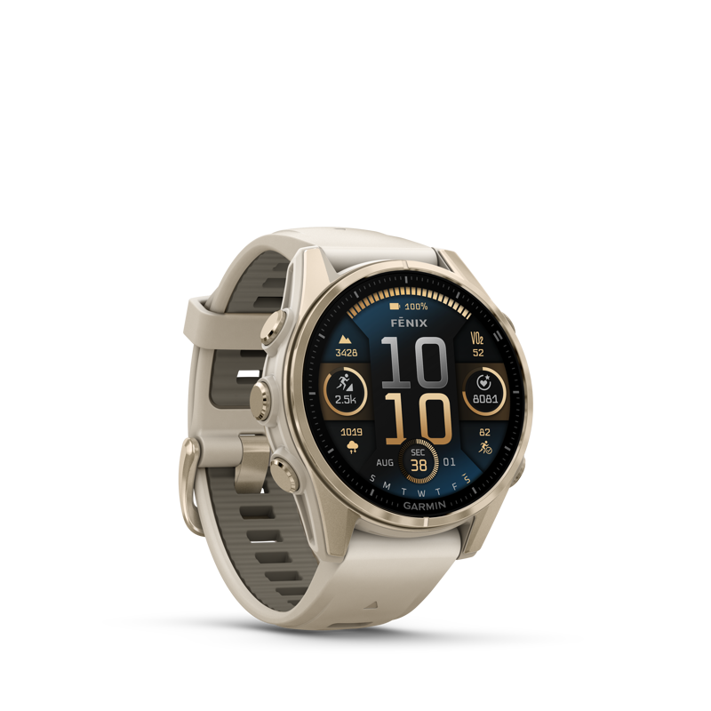 Fenix 8 43 mm AMOLED  Sapphire Soft Gold-2