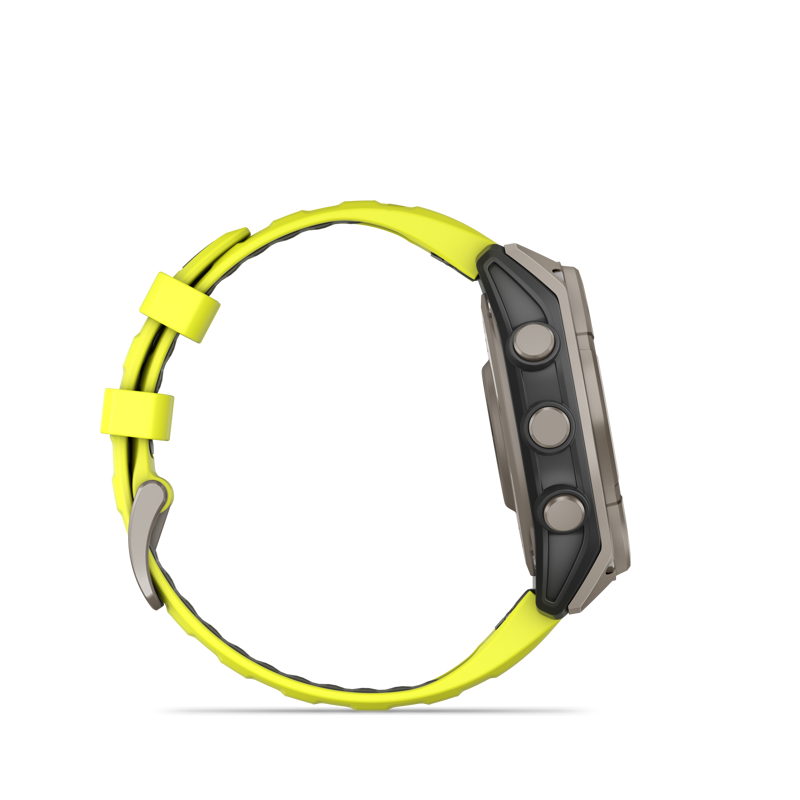 Fenix 8 47mm Solar Sapphire Titanium Amp Yellow-4