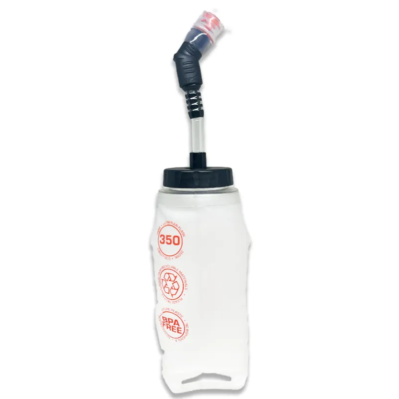 Ultra Flexi Flask 350ml + Straw Clear-1