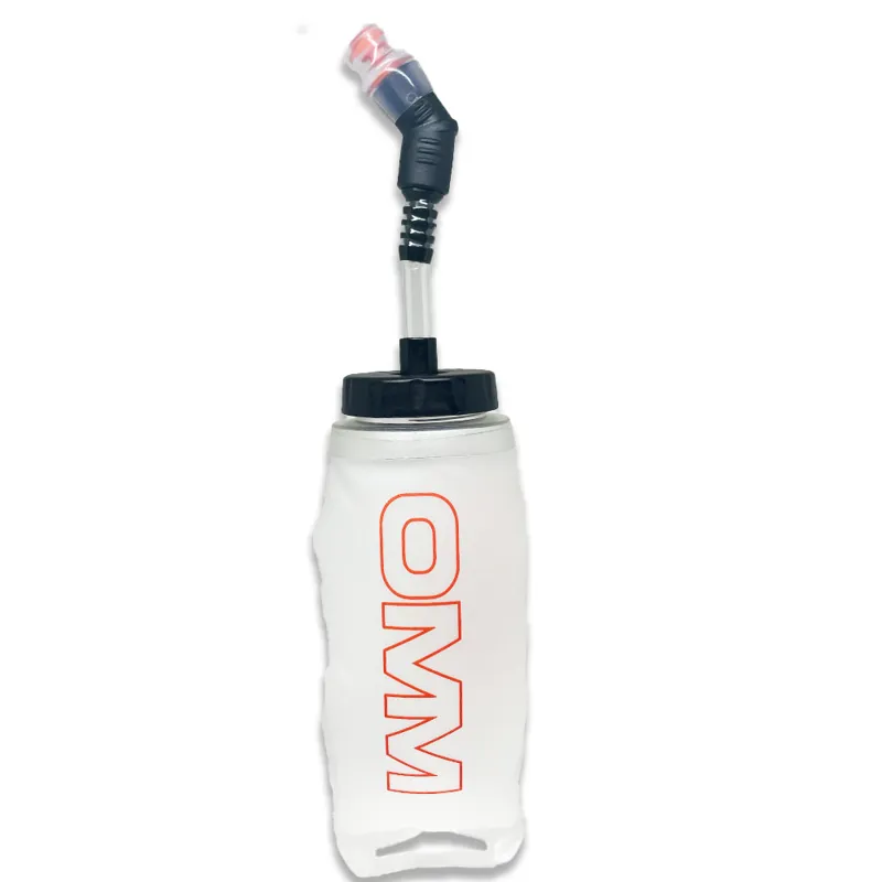 Ultra Flexi Flask 350ml + Straw Clear