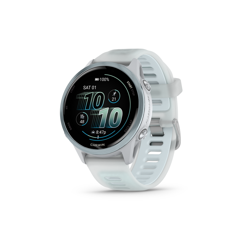Forerunner 570 42MM Cloud Blue Aluminium Translucent Whitestone