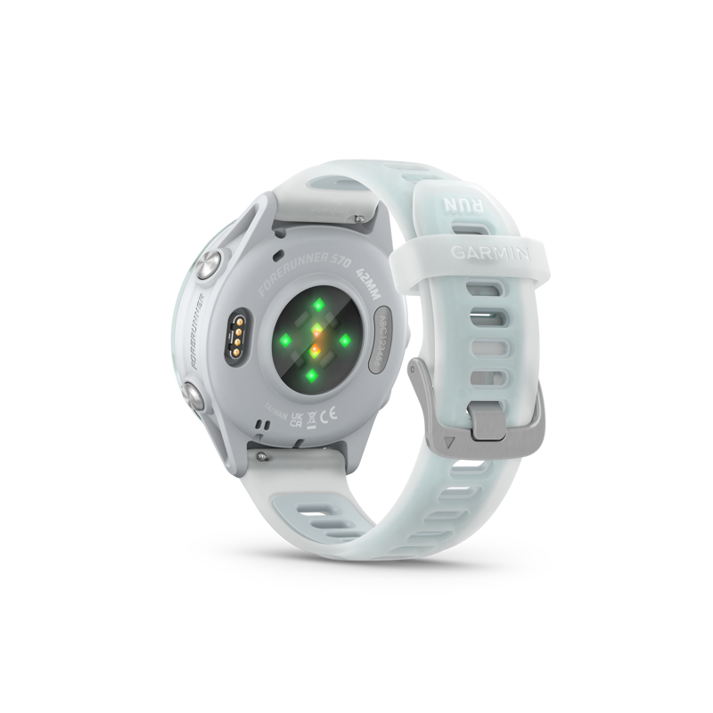 Forerunner 570 42MM Cloud Blue Aluminium Translucent Whitestone-4