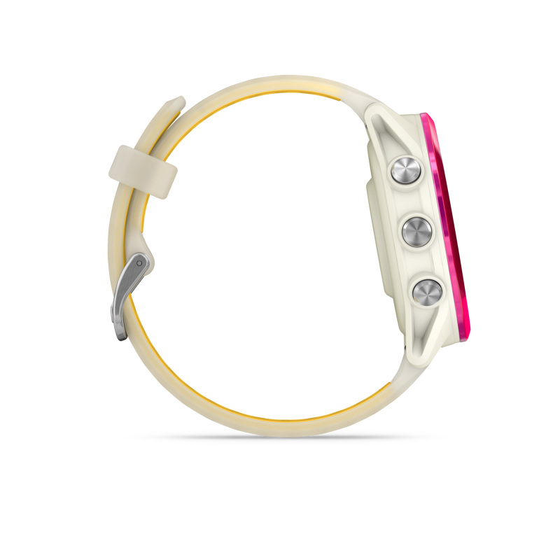 Forerunner 570 42MM Raspberry Aluminium Translucent Bone Mango-4
