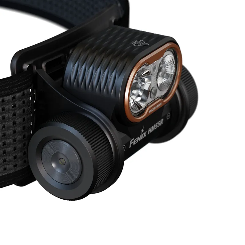 Fenix HM55R Unisex Running Headtorch Black-1