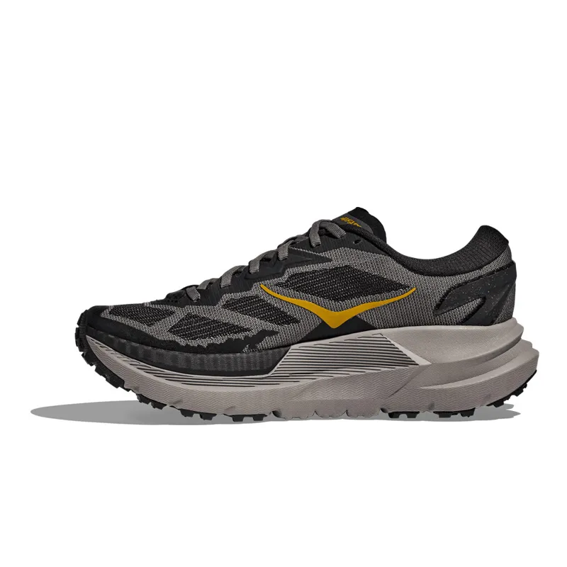 Hoka Mafate X Men's Trail Running Shoes - Black Cement-2