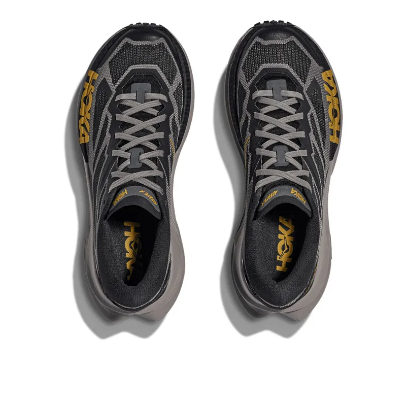 Hoka Mafate X Men's Trail Running Shoes - Black Cement-4