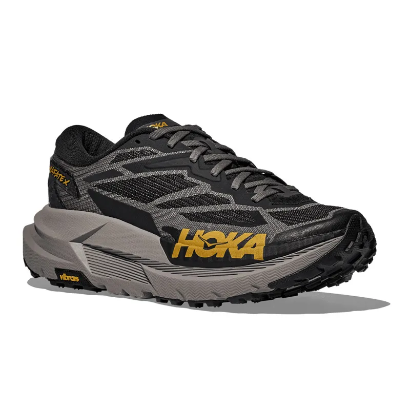 Hoka Mafate X Men's Trail Running Shoes - Black Cement-1