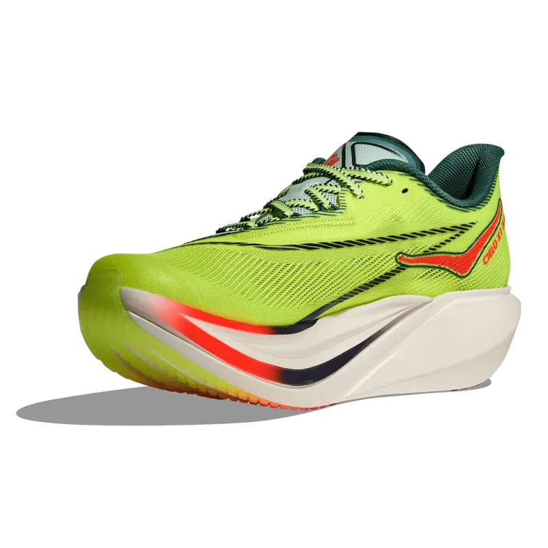 Hoka Cielo X1 3.0 Unisex Race Day Shoes - Neon Yuzu Thyme-4