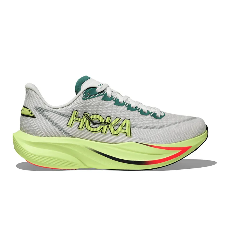 Hoka Mach 7 Men's Tempo Running Shoes - Frost Neon Yuzu