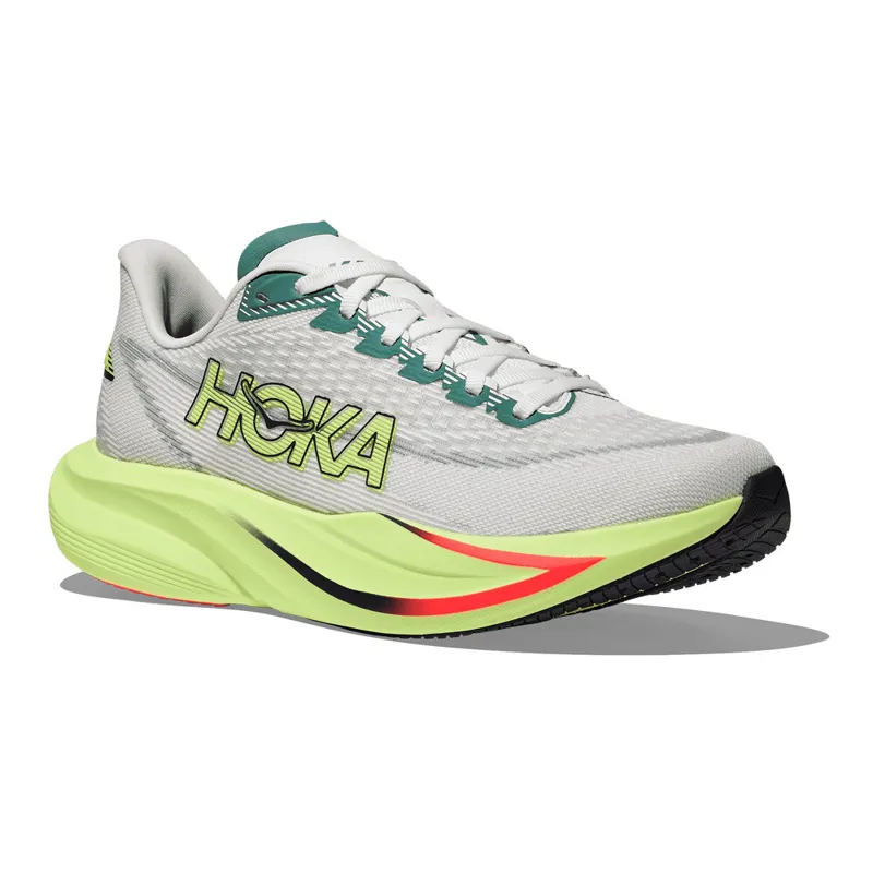 Hoka Mach 7 Men's Tempo Running Shoes - Frost Neon Yuzu-1