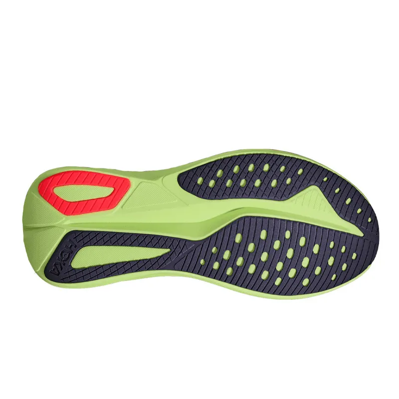 Hoka Mach 7 Women's Tempo Running Shoes -  Frost Neon Yuzu-5