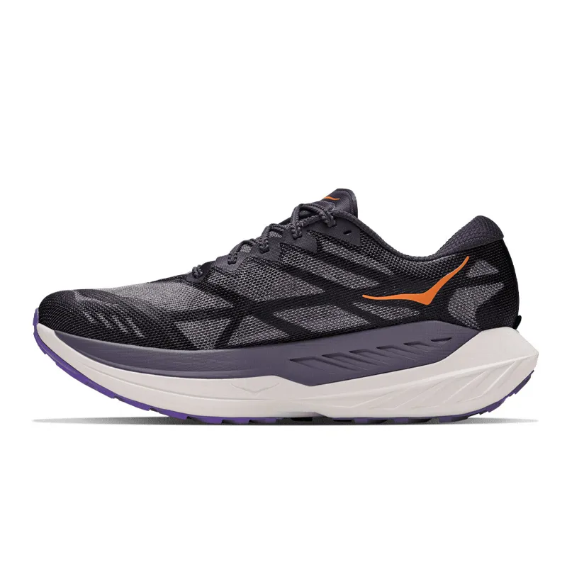 Hoka Rocket X Trail Men's Trail Running Shoes - Squid Ink Neon Nebula-1