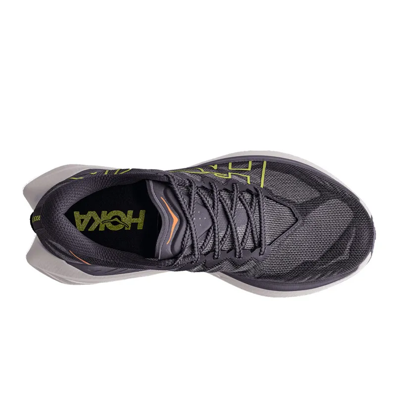 Hoka Rocket X Trail Men's Trail Running Shoes - Squid Ink Neon Nebula-2