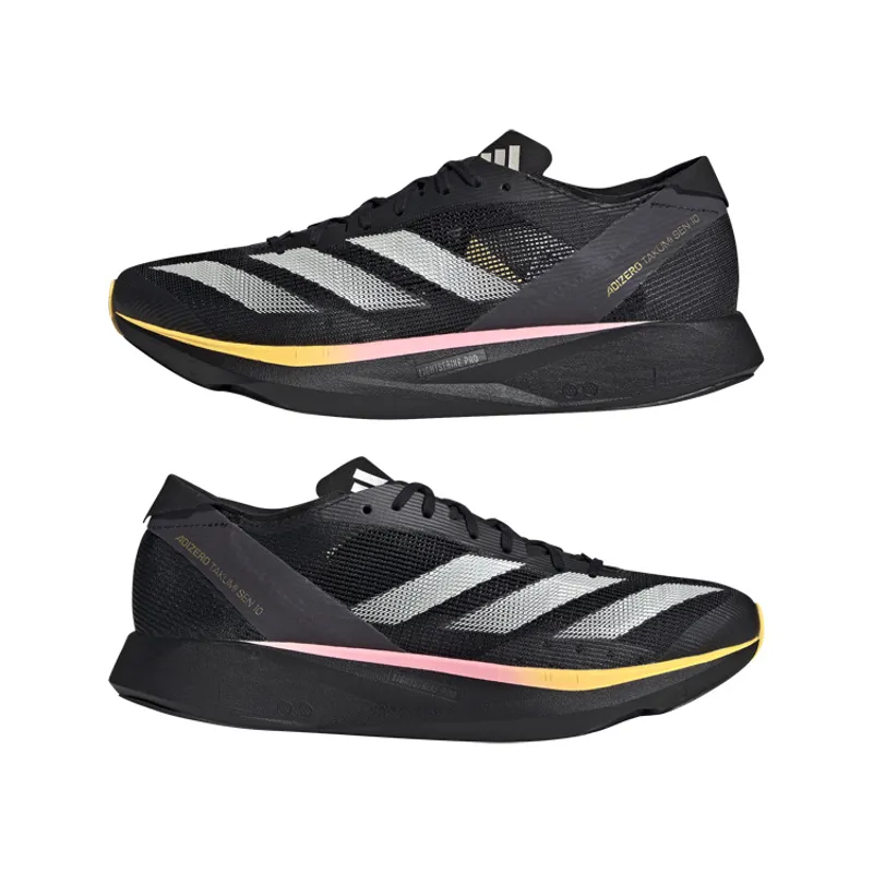 adidas Adizero Takui Sen 10 Women's Carbon Race Day Shoes Core Black Zero Metalic Spark-8