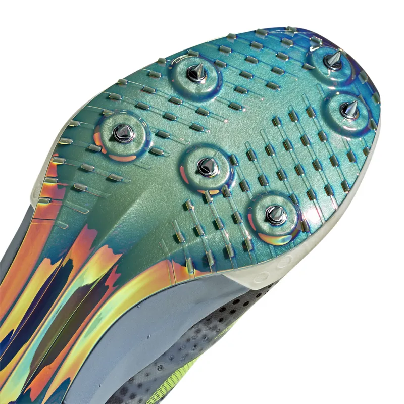 adidas Adizero Prime SP 2 Unisex Track Spikes Grey Lime-7