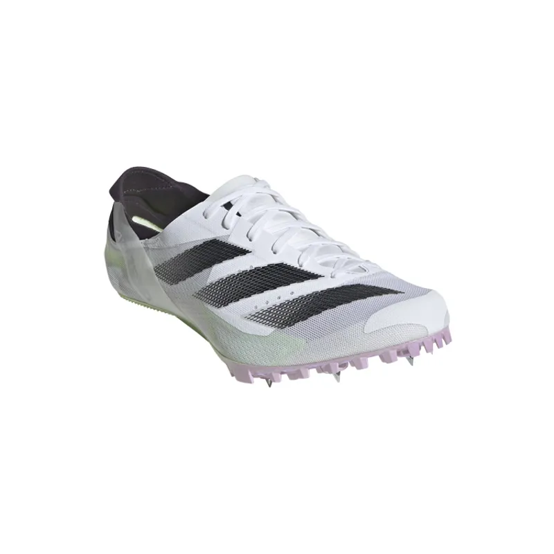 adidas ADIZERO FINESSE Unisex Track Spikes Cloud White Core Black Green Spark-4