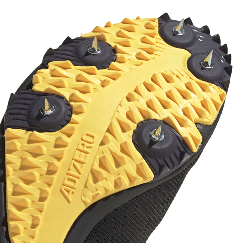adidas ADIZERO XCS Unisex XC Spikes Core Black Zero Metalic Spark-6
