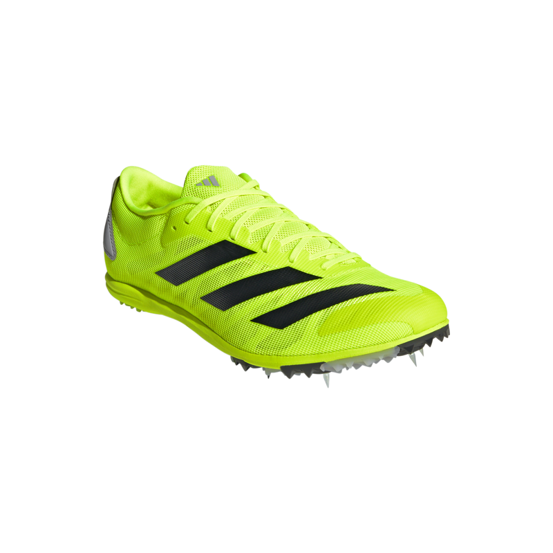 Adidas Adizero XCS Unisex Cross Country Spikes Lucid Lemon  Core Black / Halo Silver-1