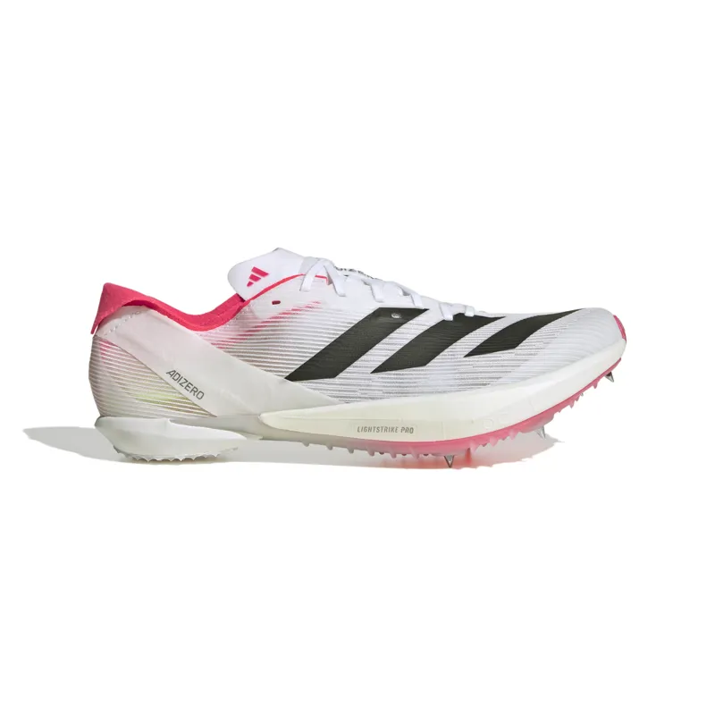 adidas Adizero Ambition Unisex Track Spikes Cloud White Core Black Lucid Red