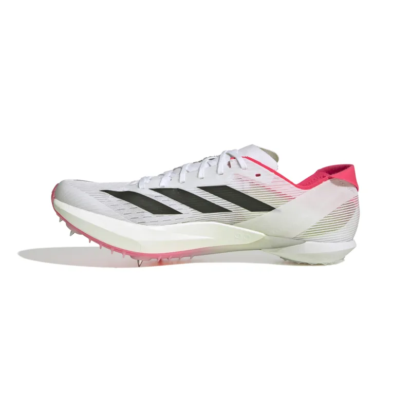 adidas Adizero Ambition Unisex Track Spikes Cloud White Core Black Lucid Red-2