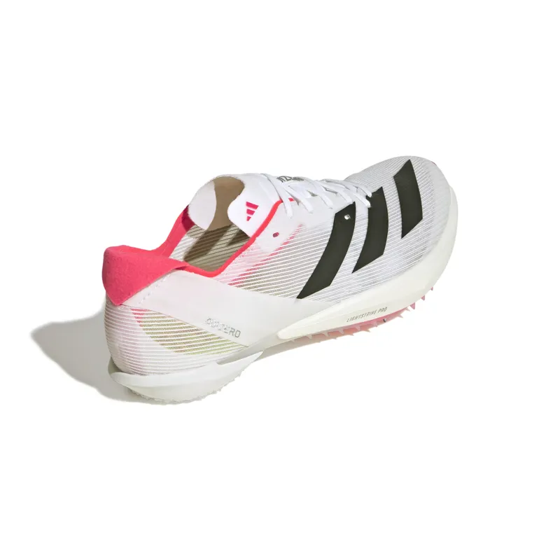 adidas Adizero Ambition Unisex Track Spikes Cloud White Core Black Lucid Red-3