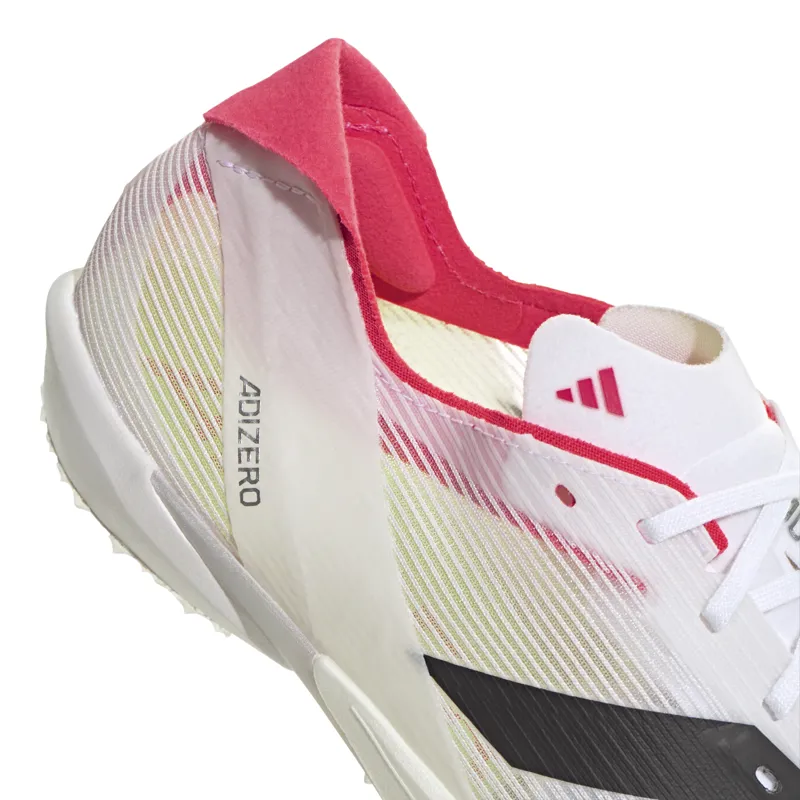 adidas Adizero Ambition Unisex Track Spikes Cloud White Core Black Lucid Red-7