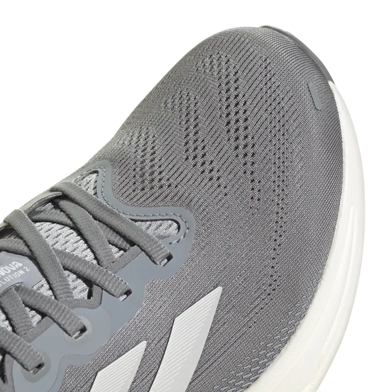 adidas Supernova Solution 2 Men's Supportive Running Shoes Grey Ftwr White Halo Silver-7