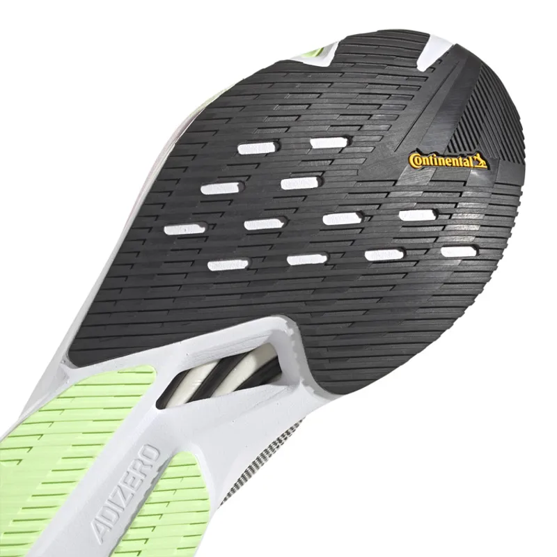 adidas Adizero Boston 12 Men's Tempo Running Shoe Black Purple Green-6