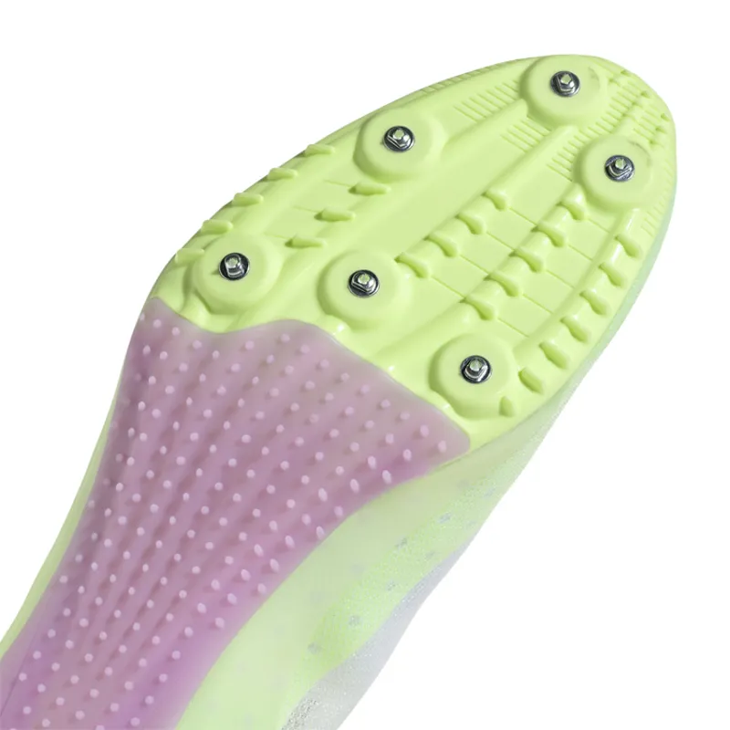 adidas Sprintstar Unisex Track Spikes Cloud White Core Black Green Spark-5